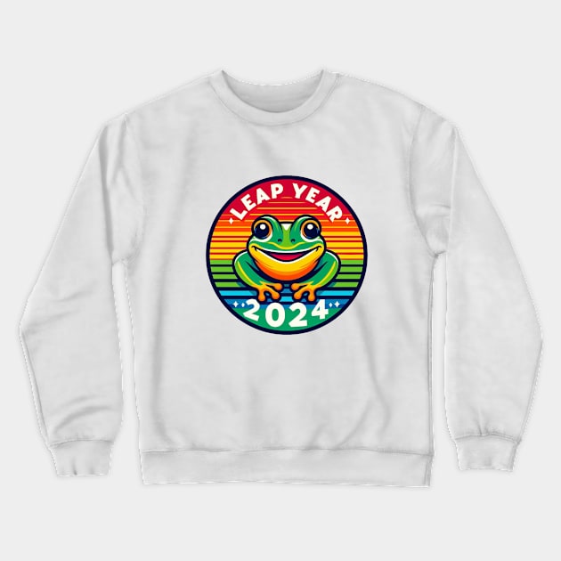 Leap Day Crewneck Sweatshirt by BukovskyART